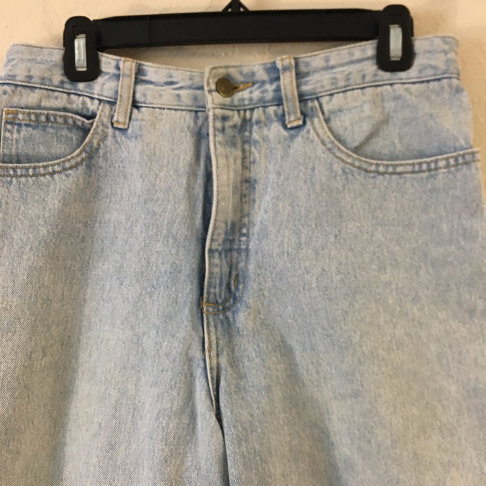 Guess By Georges Marciano High Rise Jeans Sz 32 Straight Leg 100% Cotton Vintage - Picture 3 of 12